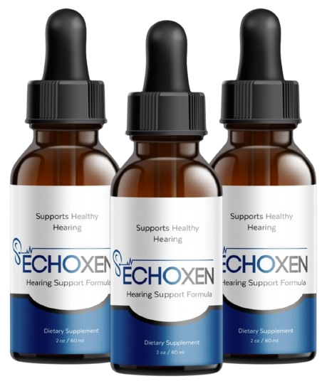 EchoXen Official Bottle – Natural Ear Health Drop Formula